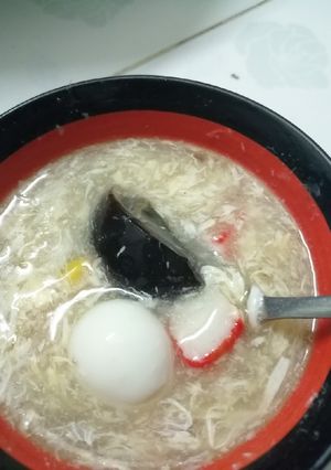 Hình của món Súp gà siêu dễ 🥣🍗.
