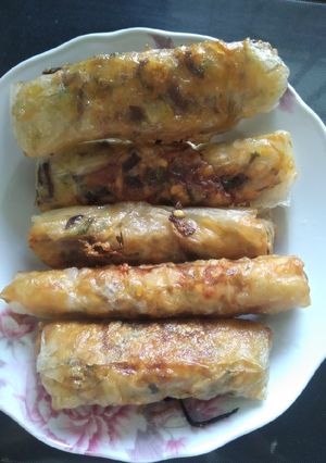 Hình của món Nem rán.