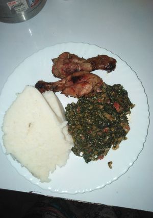 A picture of Garlic rosemary chicken.