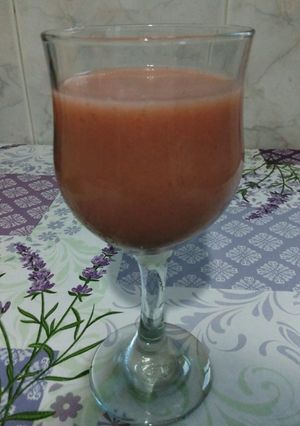 صورة لوصفة سموثي الفواكه