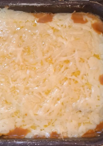 Una foto de Pastel de carne y berenjena