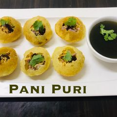 A picture of Pani Poori.