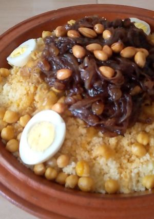 صورة لوصفة كسكس بالتفاية