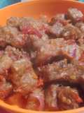 Tempe dadu pedas simple no ribet