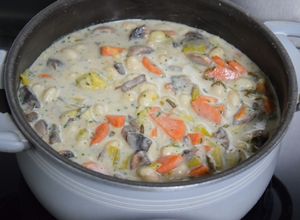Une photo de Blanquette de haricots blancs (IG bas)