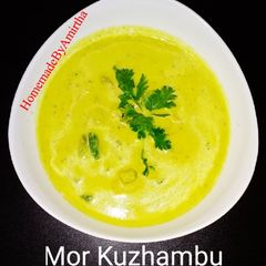 A picture of Mor kuzhambu.