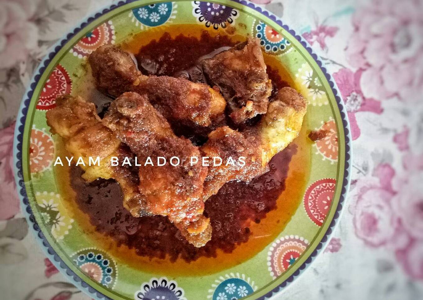 Ayam balado pedas