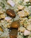 Arroz verde.