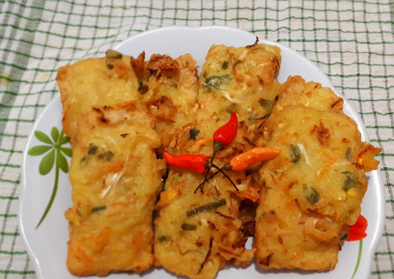 Tempe Mendoan Sayur