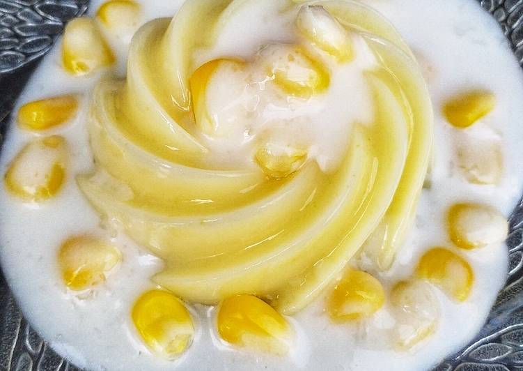 Resep #141. Corn Vla Pudding yang Menggugah Selera