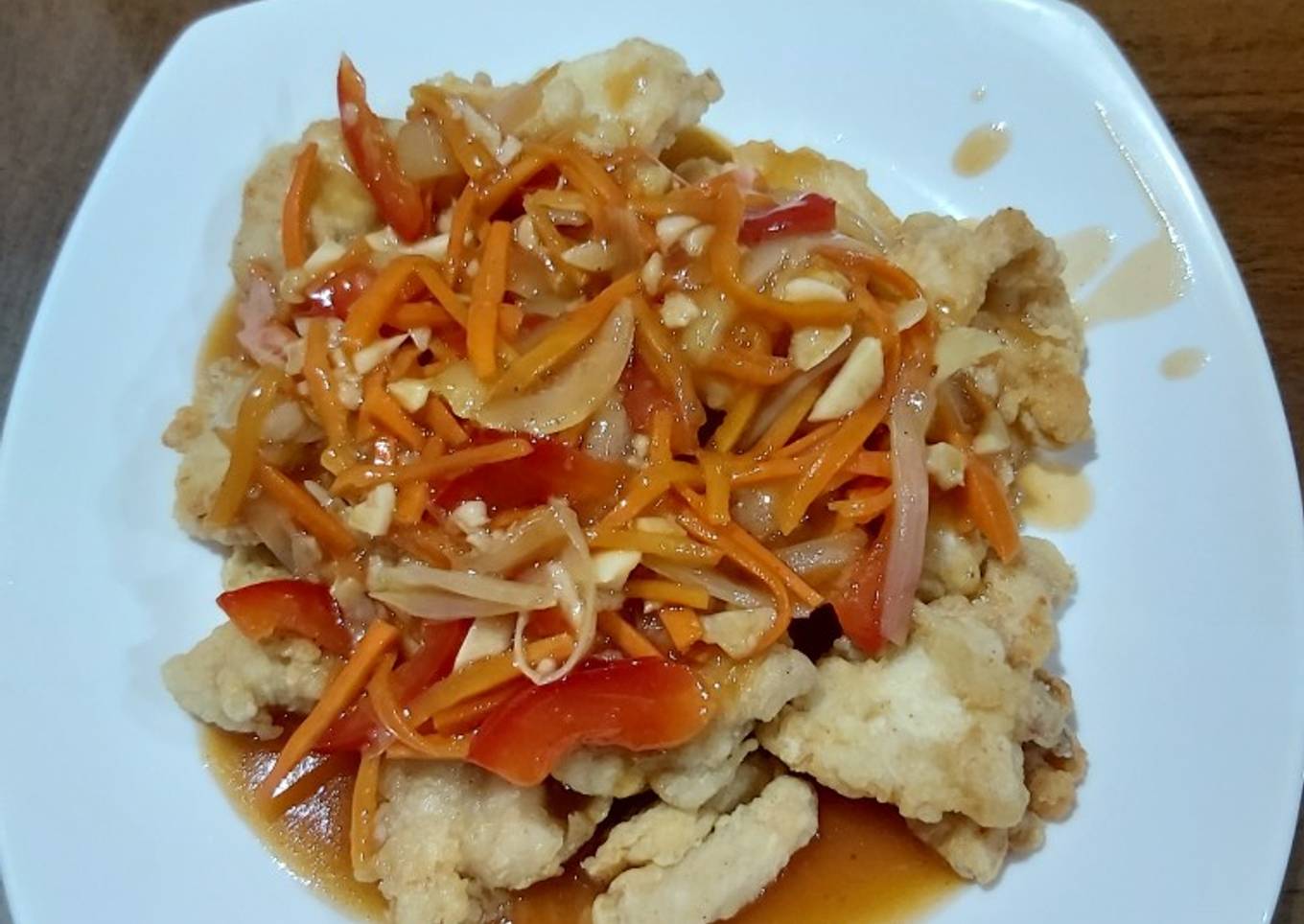 Ayam Goreng Tepung Asam Manis