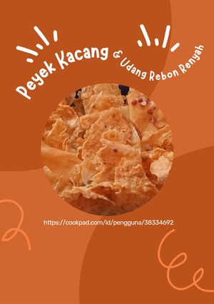 Foto resep Peyek Kacang & Udang Rebon Renyah
