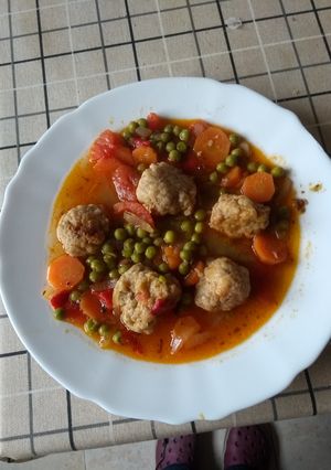 Una foto de Albóndigas de mi abuela