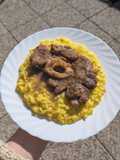 Risotto alla milanese con ossobuco
