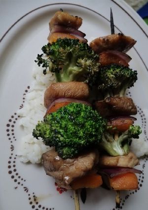 Una foto de Yakitori