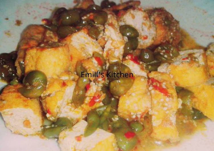 Bagaimana Menyiapkan Tahu Tumis Leunca (#PostingRame2_ Masakan Tahu), Enak Banget