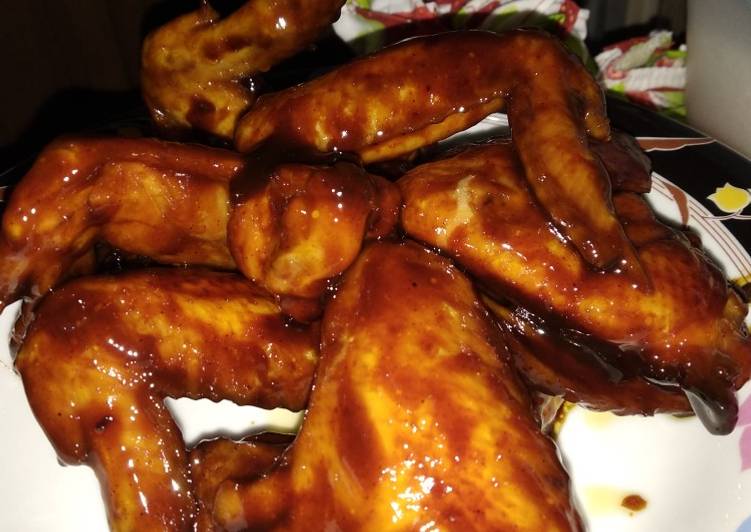 Resep Spicy chicken wings yang Lezat Sekali