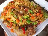Stir fry minced Noodles