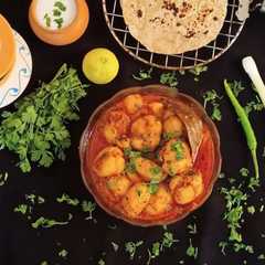 Stuffed Potato Curry (garam masala)-レシピのメイン写真