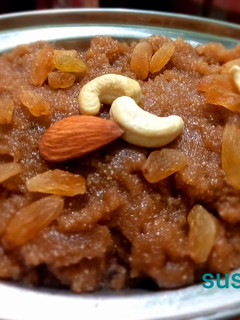 रागी आटा का हलवा (ragi aate ka halwa recipe in Hindi) रेसिपी मुख्य फोटो