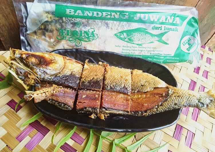 Bandeng presto goreng kering🐟