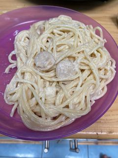 Foto resep Spagetti Carbonara Simple