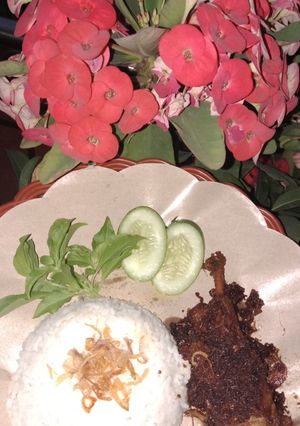 Foto resep Nasi Bebek Madura Bumbu Hitam