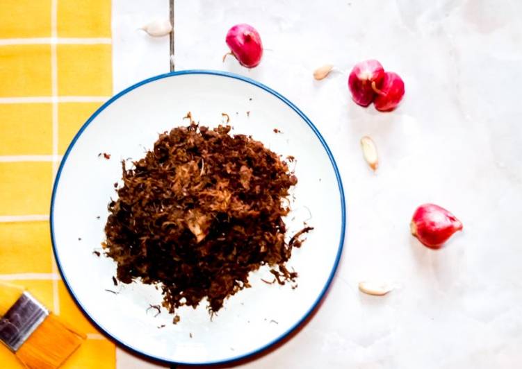 Cara Gampang Menyiapkan Abon Kulit Pisang Anti Gagal