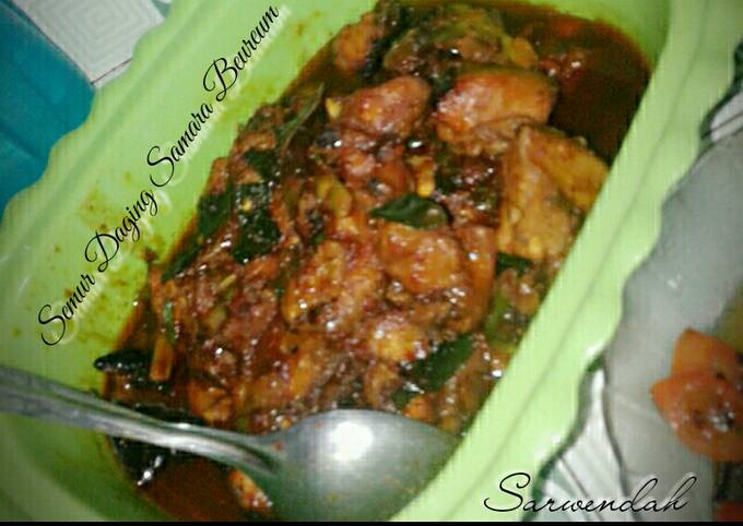 Semur Daging Samara Beureum❤