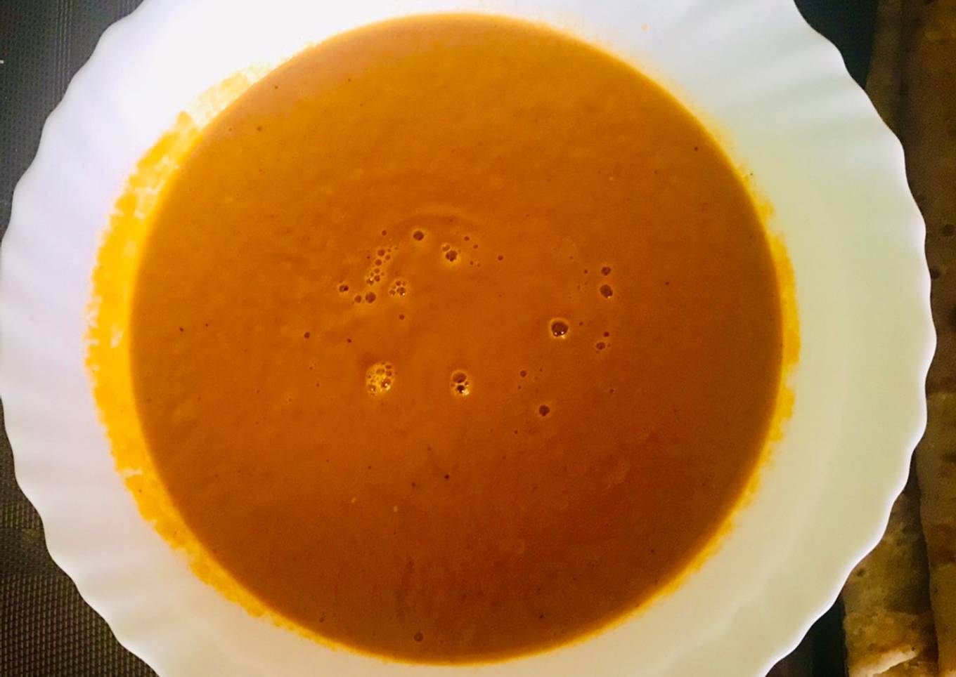 Baked tomato soup