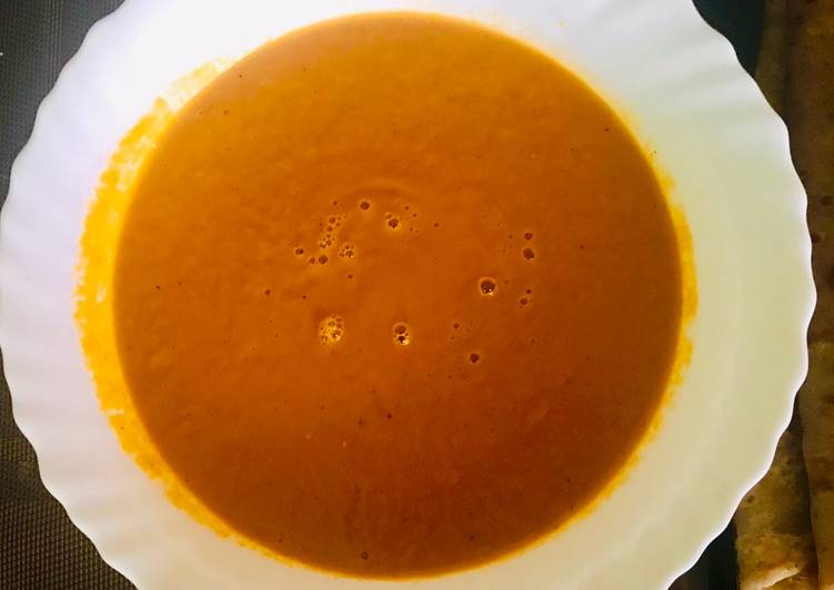 Recipe of Homemade Baked tomato soup