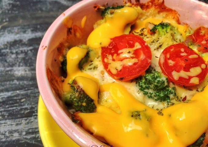 Bagaimana Membuat Baked Tripple Cheese Potato Stick Anti Gagal