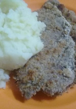 Una foto de Puré de papa para bebes de 10 meses y todo la familia