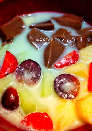 Foto resep Sop Buah Puding