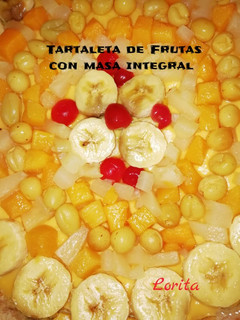 Una foto de Tartaleta de frutas con masa integral