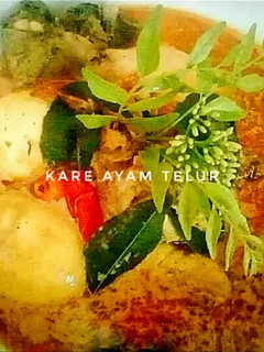 Foto resep Kare ayam telur