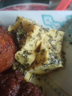 Una foto de Tofu Birmano vegano tipo feta (🌱)