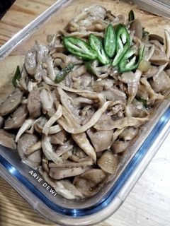 Foto resep Jamur Tiram Teriyaki (tumis jamur tiram)