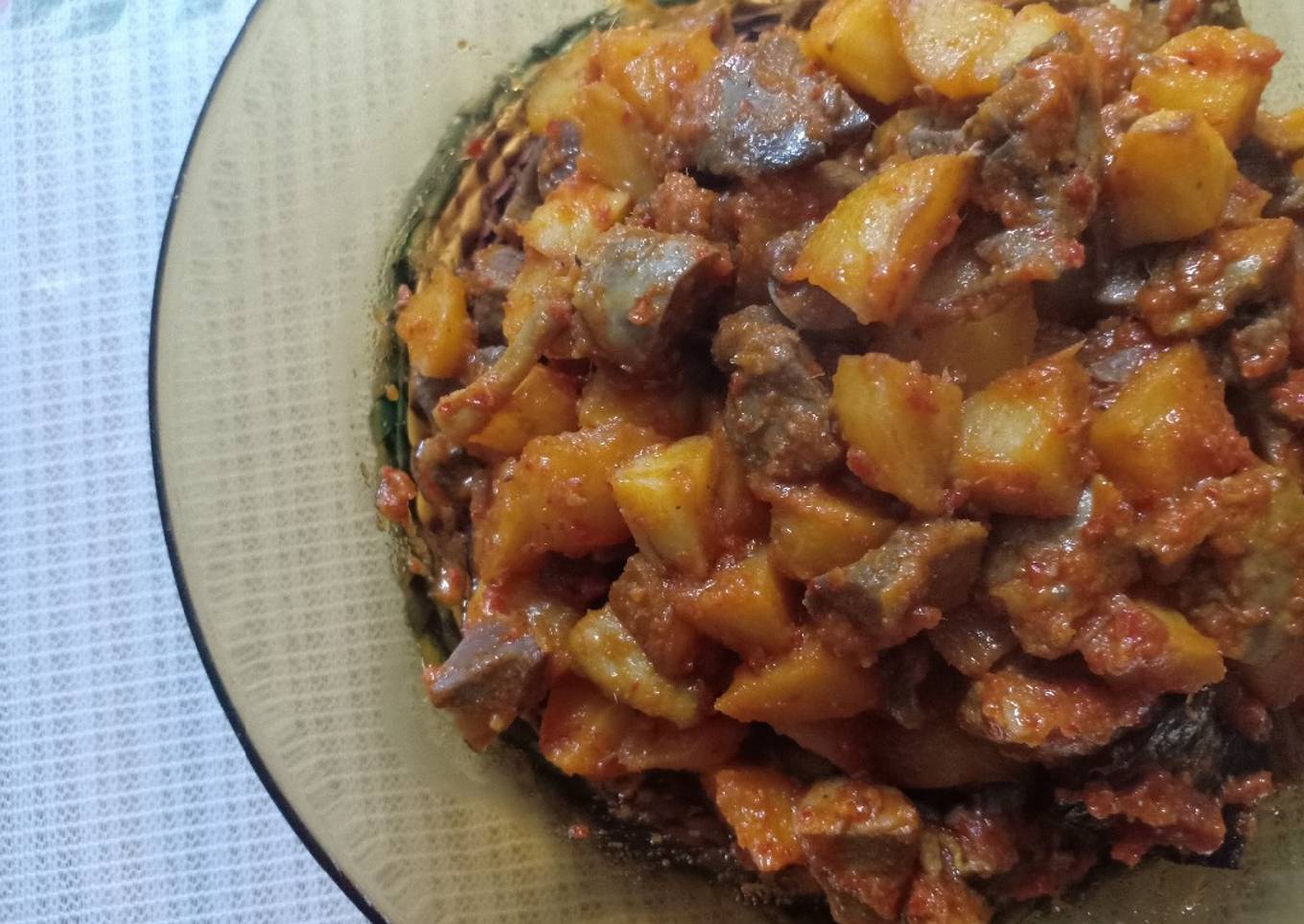 Sambal Goreng Ati Kentang