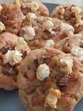 Bolachas de Pipocas e Caramelo