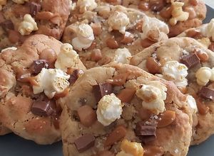 Foto de Bolachas de Pipocas e Caramelo