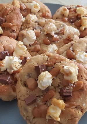 Foto de Bolachas de Pipocas e Caramelo