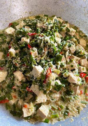 Foto resep Oblok oblok daun bawang (dong brambang)