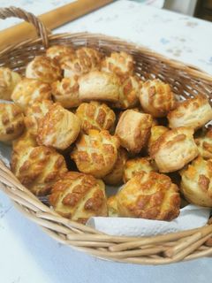 Tejfölös (büfés) pogácsa recept fotója