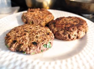 Una foto de Hamburguesas low fodmap / dieta antiinflamatoria
