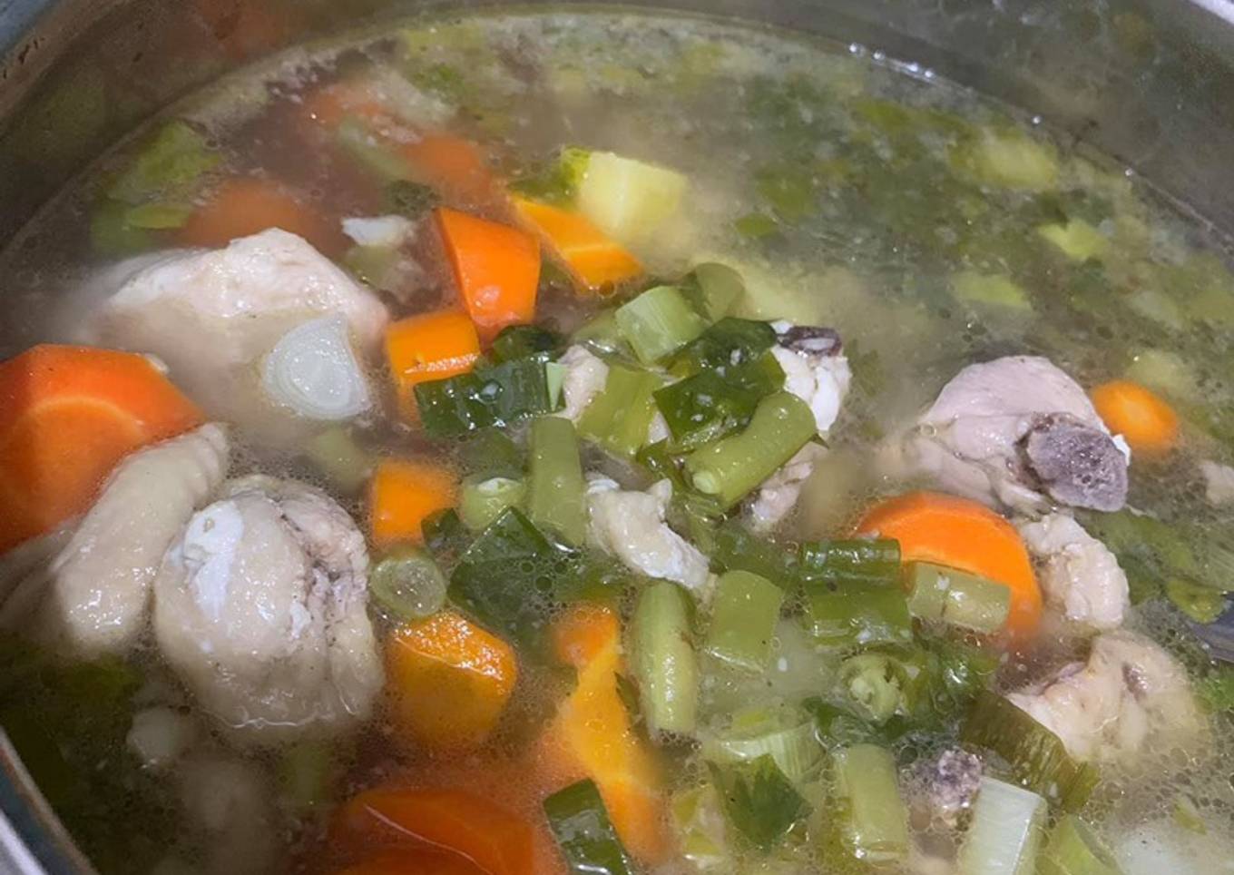 Sop Ayam Simple