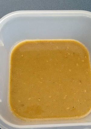 Una foto de Salsa tahini. ॐ
