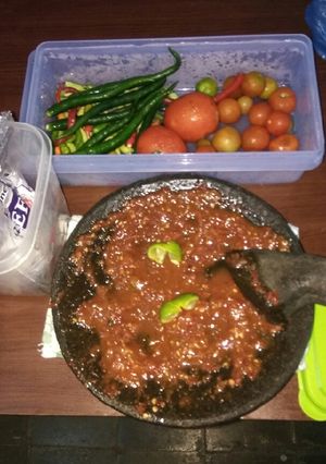 Foto resep Sambal Terasi Mentah