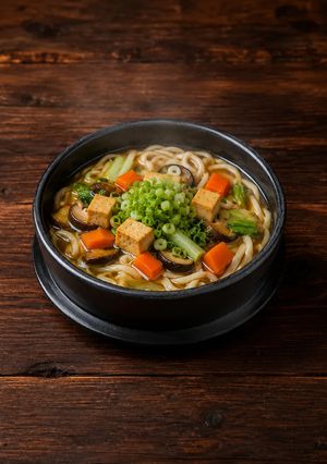 Thukpa Treasury 🍲 Nudelsuppe mit Himalaya Flair [Vegan] Darjeeling Tibet Nepal Fusion Rezepthauptbild