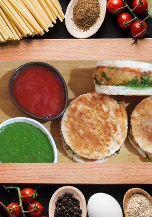 A picture of Very Easy Tikki Sandwich Recipe.